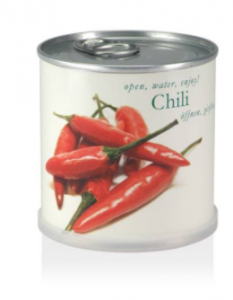 konzerv chili paprika